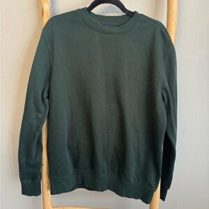 Goodfellow & Co Dark Green Crewneck Sweater